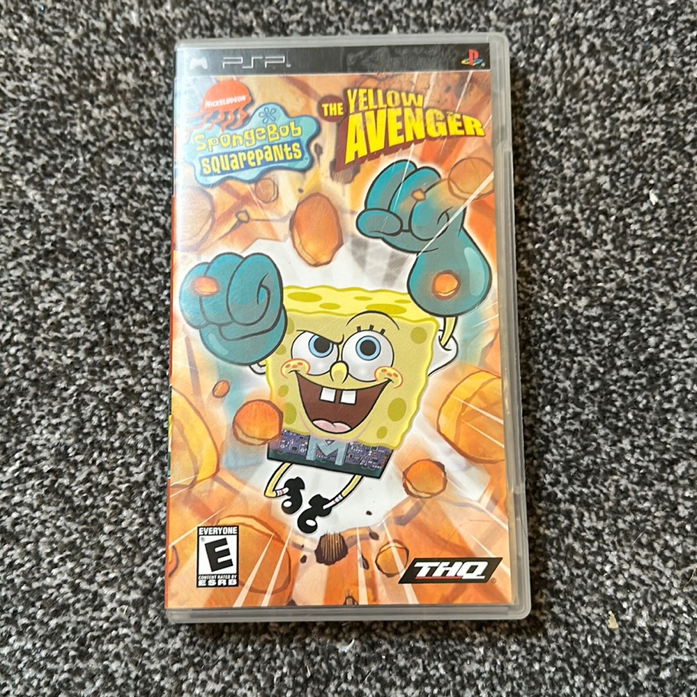 The yellow avenger psp